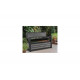 Скамейка для сада Keter Hudson storage bench графит 235688