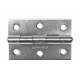 STAYER 75 x 50 x 1.6 мм, 1 шт., цвет белый цинк, петля универсальная 37611-75-1 Master