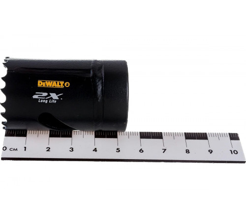 Коронка биметаллическая COBALT 8% M42 (33х37 мм) DEWALT DT8133L