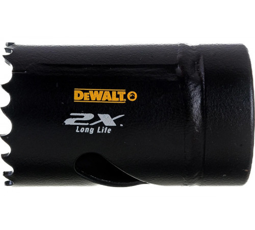 Коронка биметаллическая COBALT 8% M42 (33х37 мм) DEWALT DT8133L