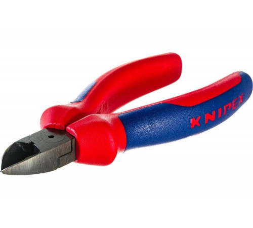 Бокорезы Knipex, 125 мм, 62 HRC, чёрн., 2-к ручки, KN-7002125SB Бокорезы Knipex, 125 мм, 62 HRC, чёрн., 2-к ручки, KN-7002125SB