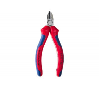 Бокорезы Knipex, 125 мм, 62 HRC, чёрн., 2-к ручки, KN-7002125SB