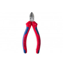 Бокорезы Knipex, 125 мм, 62 HRC, чёрн., 2-к ручки, KN-7002125SB