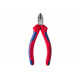 Бокорезы Knipex, 125 мм, 62 HRC, чёрн., 2-к ручки, KN-7002125SB