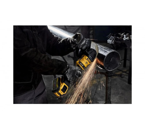 Аккумуляторная угловая шлифмашина DEWALT DCG440N, 54 В, 180 мм, 6500 об/мин, без АКБ и ЗУ DCG440N-XJ