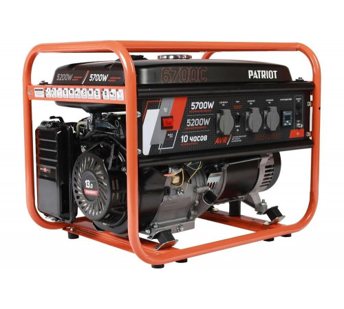 Бензиновый генератор Patriot GRS 6700C 476102105