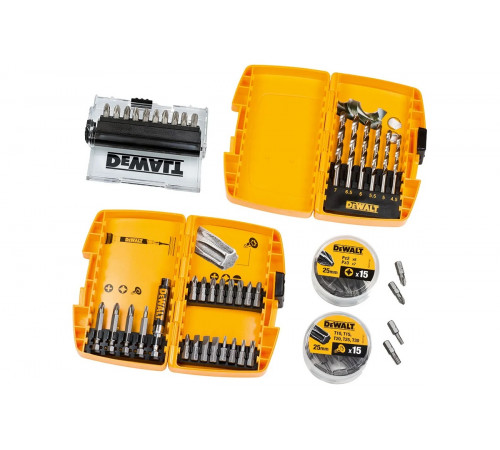 Набор сверл по металлу и биты 67 шт. DEWALT DT71515