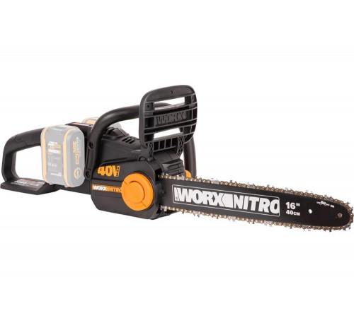 WORX NITRO WG385E.9 - ультра мощная цепная пила 40V, бесщеточная, 40 см