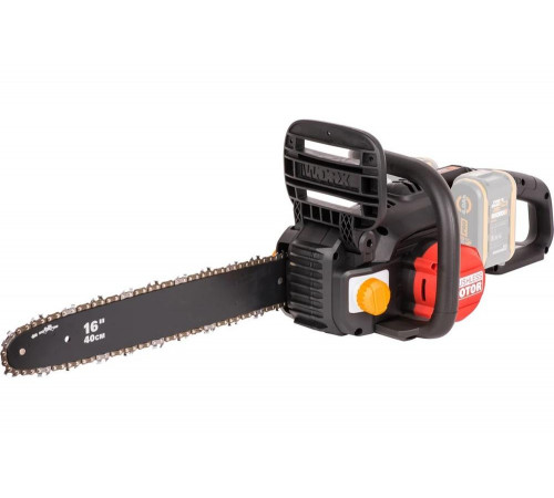 WORX NITRO WG385E.9 - ультра мощная цепная пила 40V, бесщеточная, 40 см