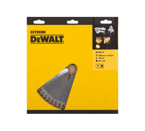 Пильный диск по ламинату (250х30 мм; 60 HZ) DEWALT DT4217