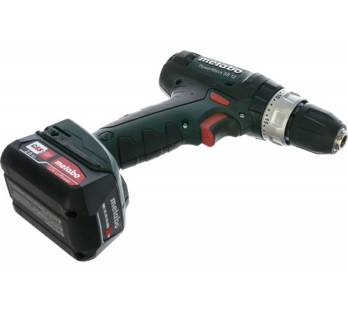 Аккумуляторная ударная дрель-шуруповерт Metabo PowerMaxx SB 12 2х2.0, Li-Ion, кейс 601076500 Аккумуляторная ударная дрель-шуруповерт Metabo PowerMaxx SB 12 2х2.0, Li-Ion, кейс 601076500