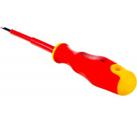 Диэлектрическая отвертка СИБРТЕХ SL3*75mm 12931