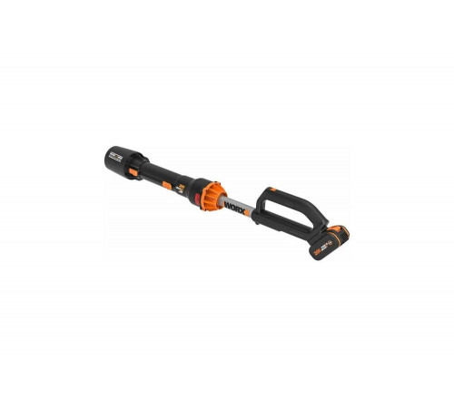 Мощная и эффективная аккумуляторная воздуходувка WORX WG543E.9 Мощная и эффективная аккумуляторная воздуходувка WORX WG543E.9