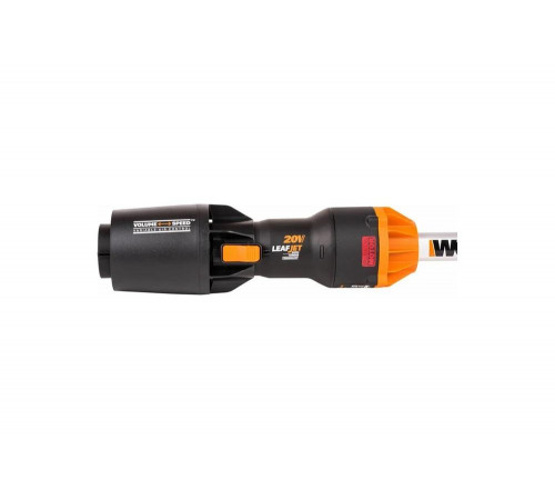 Мощная и эффективная аккумуляторная воздуходувка WORX WG543E.9 Мощная и эффективная аккумуляторная воздуходувка WORX WG543E.9