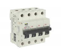 Автоматический выключатель IEK ARMAT M06N 4P C 13А AR-M06N-4-C013