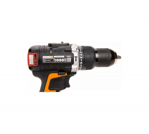 Ударная аккумуляторная бесщеточная дрель-шуруповерт WORX WX373.9
