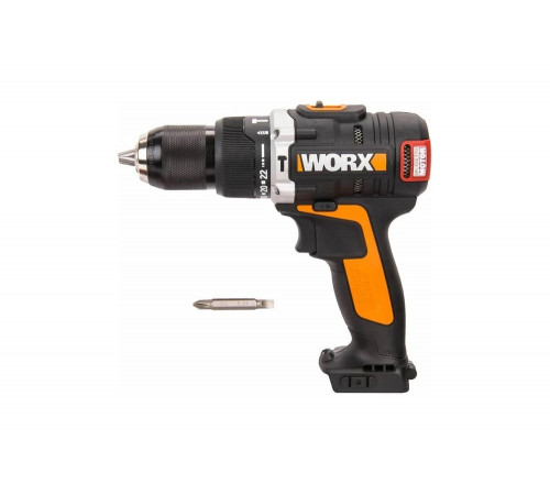Ударная аккумуляторная бесщеточная дрель-шуруповерт WORX WX373.9
