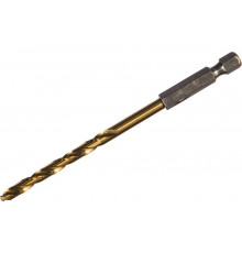 Сверло по металлу (4.8х52х86 мм; HSS-TIN; HEX1/4) ELITECH 1820.106500