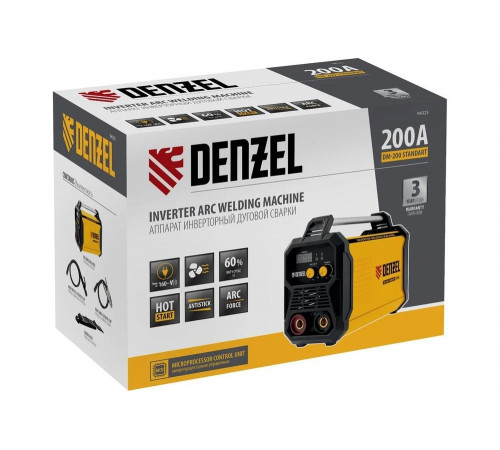 Сварочный аппарат Denzel DM-200 Standart: мощный инструмент для дуговой сварки