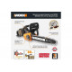 Бесщеточная аккумуляторная цепная пила WORX WG384E
