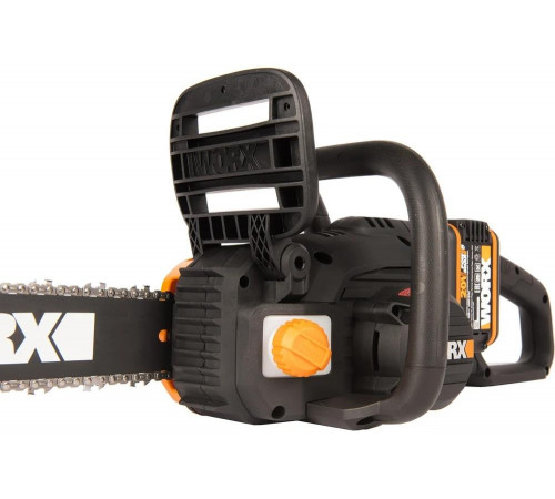 Бесщеточная аккумуляторная цепная пила WORX WG384E Бесщеточная аккумуляторная цепная пила WORX WG384E