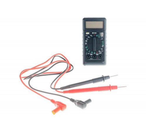 Цифровой мультиметр IEK Compact M182 299590 Цифровой мультиметр IEK Compact M182 299590