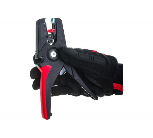 Стриппер KNIPEX PreciStrip16 автоматический, 0.08-16 м,м AWG 28 - 5, L-195 мм KN-1252195