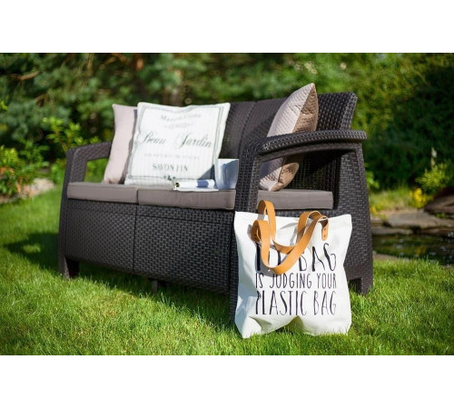 Двухместный диван Keter Corfu Love Seat 258946