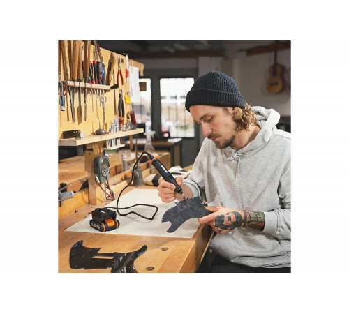 Гравировальная машинка аккумуляторная WORX MAKER X WX739.9 20V, бесщеточная, без АКБ и ЗУ