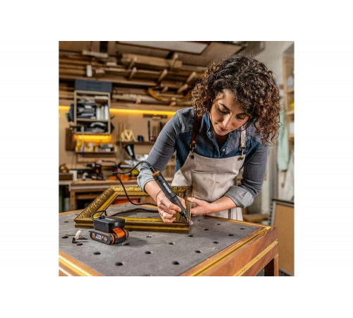 Гравировальная машинка аккумуляторная WORX MAKER X WX739.9 20V, бесщеточная, без АКБ и ЗУ