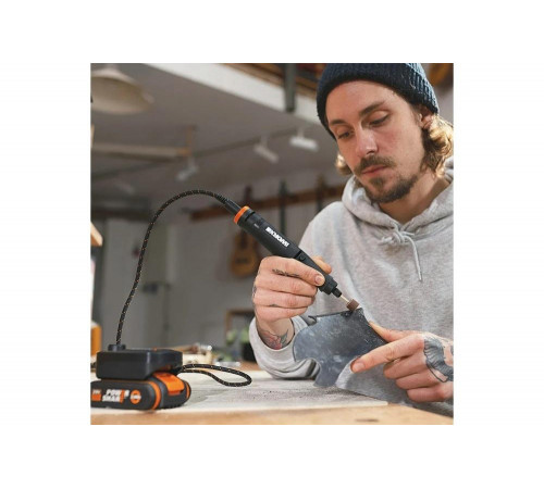 Гравировальная машинка аккумуляторная WORX MAKER X WX739.9 20V, бесщеточная, без АКБ и ЗУ