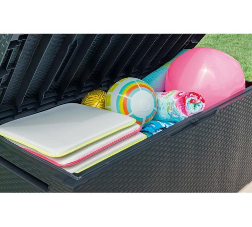 Сундук Keter Rattan Storage Capri 305L серый 230416 Сундук Keter Rattan Storage Capri 305L серый 230416