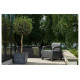Сундук Keter Rattan Storage Capri 305L серый 230416