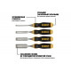 Набор стамесок DEWALT 4 шт, 6, 12, 18, 25 мм DWHT0-16063