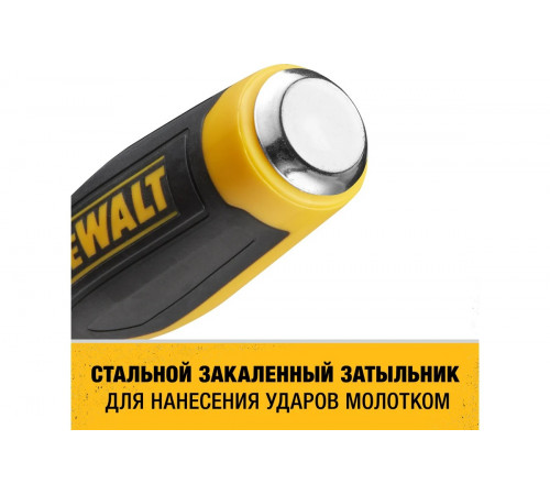 Набор стамесок DEWALT 4 шт, 6, 12, 18, 25 мм DWHT0-16063