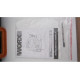 Аккумуляторный лобзик WORX 20 В, 1x2 Ач, кейс WX543