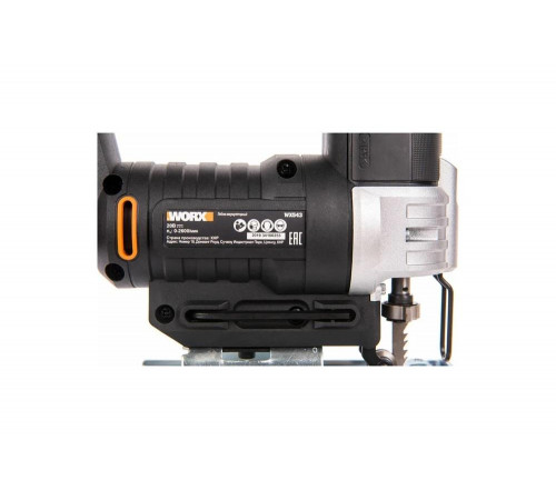 Аккумуляторный лобзик WORX 20 В, 1x2 Ач, кейс WX543
