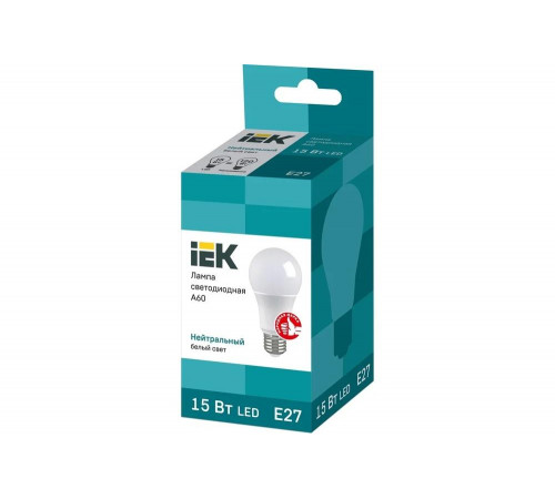 Лампа IEK LLE-A60-15-230-40-E27 - яркое освещение для вашего дома Лампа IEK LLE-A60-15-230-40-E27 - яркое освещение для вашего дома
