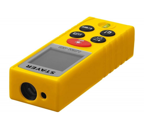 STAYER дальность 40 м, 5 функций , лазерный дальномер 34956 Professional STAYER дальность 40 м, 5 функций , лазерный дальномер 34956 Professional