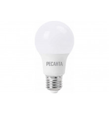 Светодиодная лампа Ресанта LL-R-A65-15W-230-3K-E27 (груша, 15Вт, тепл., Е27) 76/1/19