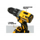 Бесщеточная дрель-шуруповерт DEWALT 18 В XR, 460 Вт, 27/70 Нм DCD791L2T-QW