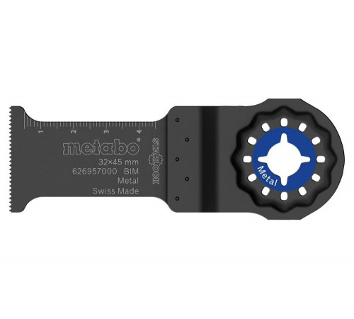 Пилка по металлу metal (5 шт; 32х45 мм; BiM; Starlock; 20TPI) Metabo 626958000