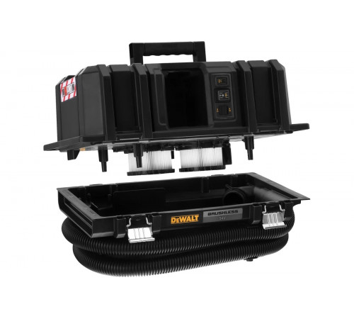 Аккумуляторный строительный пылесос Dewalt DCV586MK 54 В, 11 л, без АКБ и ЗУ, на тележке TSTAK DCV586MK-XJ