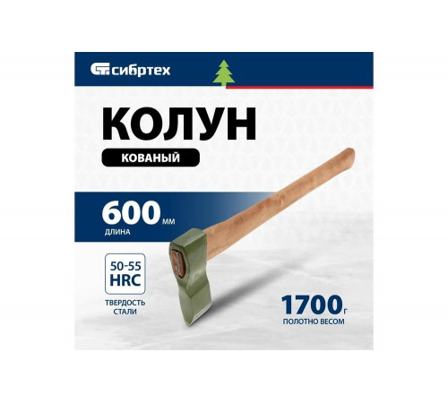 СИБРТЕХ 21842: надежный и эффективный кованый колун СИБРТЕХ 21842: надежный и эффективный кованый колун