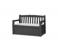 Скамейка для сада KETER EDEN GARDEN BENCH 265 л, графит 250076