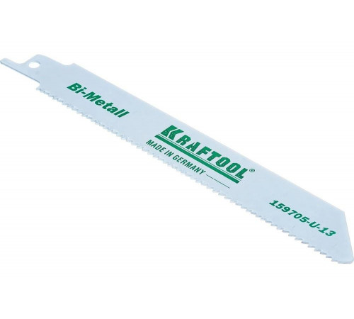 KRAFTOOL 130 мм, шаг 1.8-2.5 мм, полотно по дереву и металлу Bi-Met 159705-U-13 Industrie