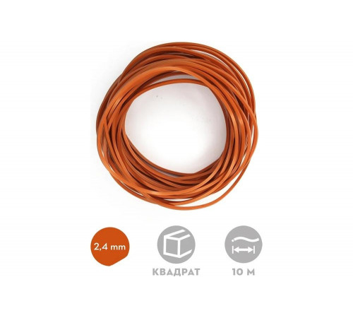 Косильная струна квадратного сечения 2.4 мм, 10 м Stihl 7028-871-0580