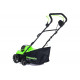 Аэратор-скарификатор аккумуляторный GreenWorks 40V, бесщеточный, c 1хАКБ 4Ач c USB и ЗУ 2517607USB4