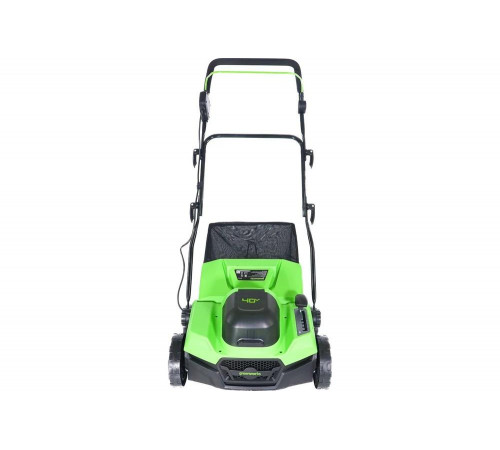 Аэратор-скарификатор аккумуляторный GreenWorks 40V, бесщеточный, c 1хАКБ 4Ач c USB и ЗУ 2517607USB4