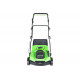 Аэратор-скарификатор аккумуляторный GreenWorks 40V, бесщеточный, c 1хАКБ 4Ач c USB и ЗУ 2517607USB4